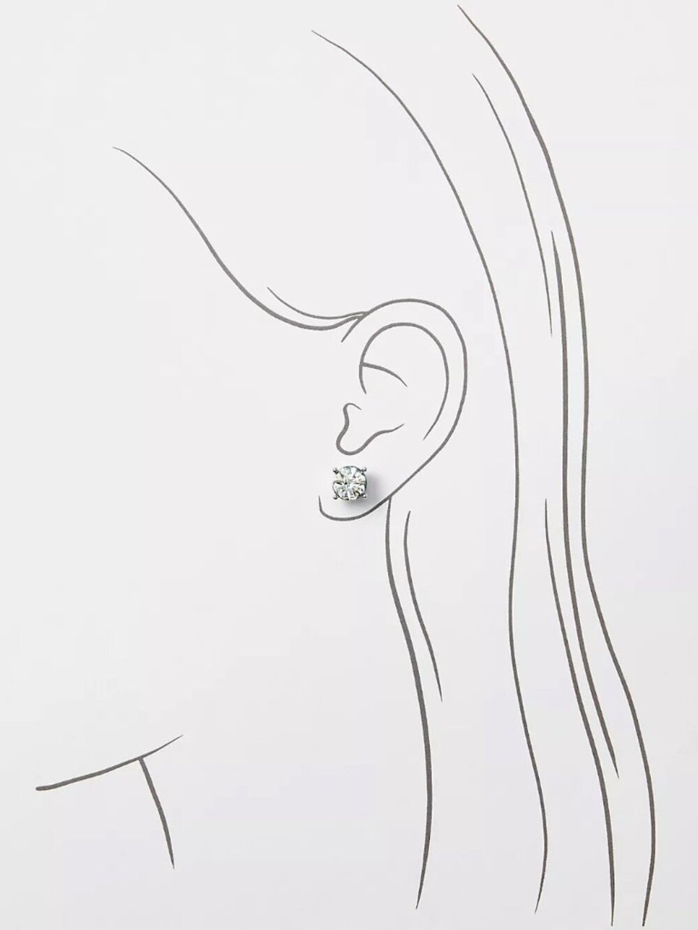 LOFT NWT 9 Pair Gold Tone Pastel Druzy Crystal Stud Earring Set - Picture 3 of 11